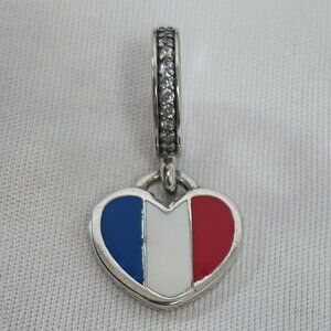 Pandora France Exclusive Charm Pendant, S925 Silver Jewelry